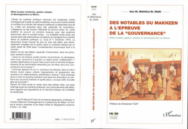 Livre Notables du Makhzen : ouvrage de sciences politiques sur le Maroc