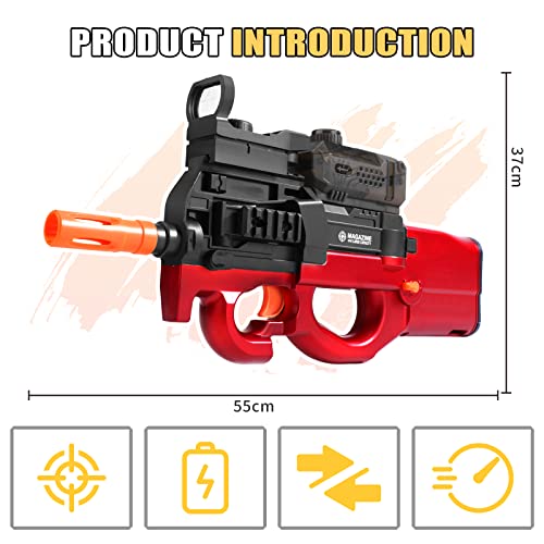 Gel Ball Blater Toy Gun Electric Splatter Ball Blaster Gun Education Toy For 6,7,8,9,14+ Kids Gifts #TOP4