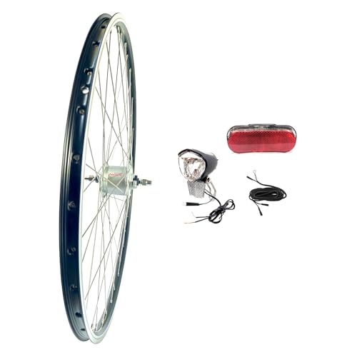 Resul 28 Zoll Vorderrad Alu Ersatz für Shimano Nabendynamo,...