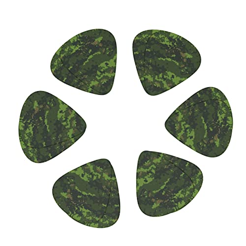 Médiators de guitare 12-Pack Green Army Digital Camouflage médiators pour guitare électrique guitare acoustique diverses… - Les Beatles, Paul McCartney, John Lennon, RIngo Starr, George Harrison Médiators de guitare 12-Pack Green Army Digital Camouflage médiators pour guitare électrique guitare acoustique diverses…