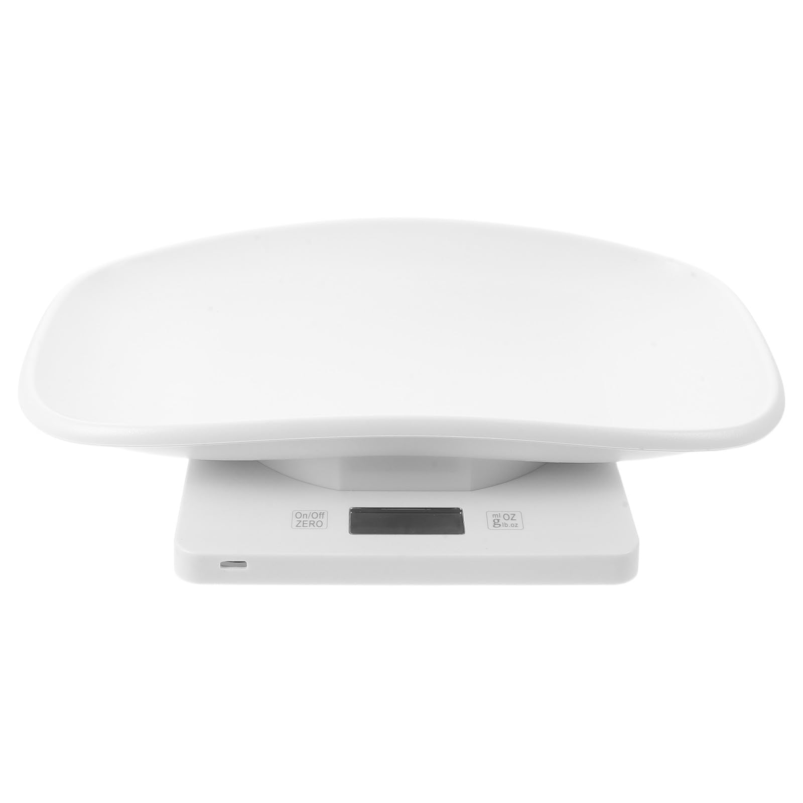Kisangel Bilancia Digitale per Animali Domestici: Bilancia di precisione per Cuccioli con Display Digitale, Portata Massima 22 libbre/10 kg, Adatta a Gattini, criceti, Conigli e Uccelli, con