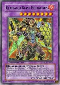 Yu-Gi-Oh! - Gladiador Bestia Heraklinos (TDGS-ENSE2) - El Génesis Duelista - 1 Edición - Super Raro