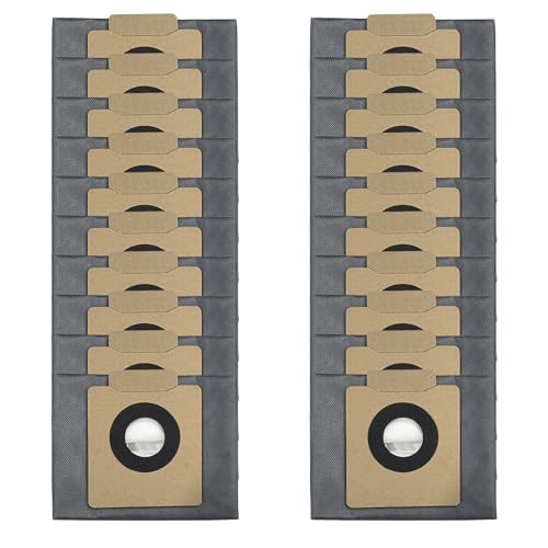 NUHFUFA 20 PCS Replacement Dust Collecting Bags Non-woven Bags Sweeper Accessories for Eufy X8 PRO X10 PRO OMINI Robot Vacuum Cleaner