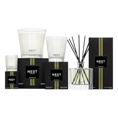 Image of NEST New York Reed Diffuser Liquid Refill, Grapefruit - 5.9 fl oz - Fragrance for Up to 90 Days - Flame Free