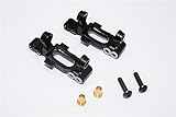 Für 1/10 Tamiya MF01X GPM for Tamiya MF01X Tuning Teile Aluminium Front C-Hub - 1Pr Set Black