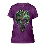The Mountain Women's Woodland Guardian Apparel, Purple, Small
