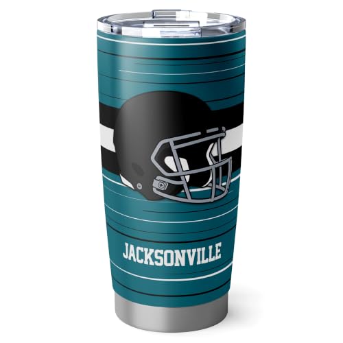 Image of Jacksonville Tumbler 20oz Travel Mug Gifts Custom Name Number