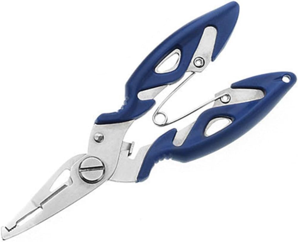 Fish Gripper,Fishing Pliers,Split Ring Pliers,Curved Nose Pliers Stainless Steel(3pcs)