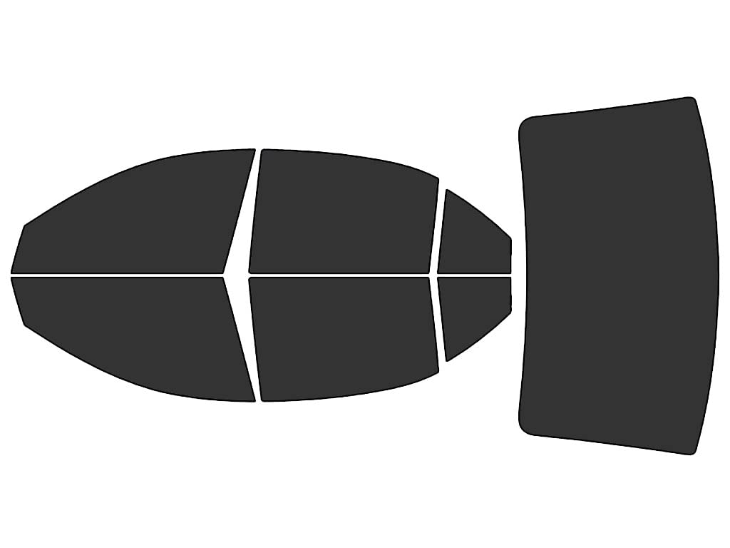 Rvinyl Window Tint Kit Compatible with Hyundai Sonata 2006-2010 - Complete Precut Kit - 20%