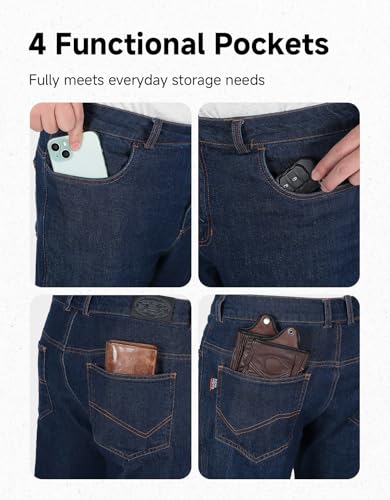 KEMIMOTO Motorcycle Riding Jeans