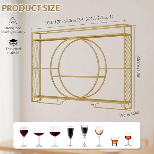 Casier à vin mural métal bouteille support rangement cuisine - 2