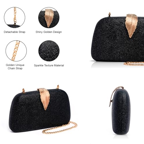 INOVERA (LABEL) black clutch – image 4
