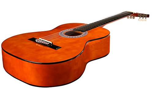Image of Juarez 39C /N Classical Guitar Full Size Deluxe Nylon Strings, Natural Gloss Finish