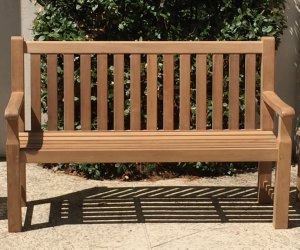 Atlanta Teak Furniture - Classic Teak Bench - 5 Feet #TOP2