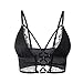 Produktbild Buitifo Damen Sexy BH Wimpern Camisol Spitzen Bralette Crop Top Weste Unterwäsche (BXL)