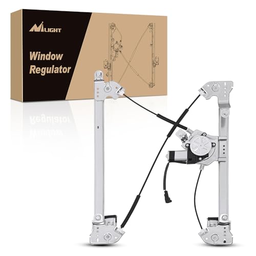 Image of Nilight 741-429 Power Window Regulator /Motor for Ford F150 2004-2008 | Window Lift Assembly fits Standard and Crew Cab models; front passenger-side replacement for the right door
