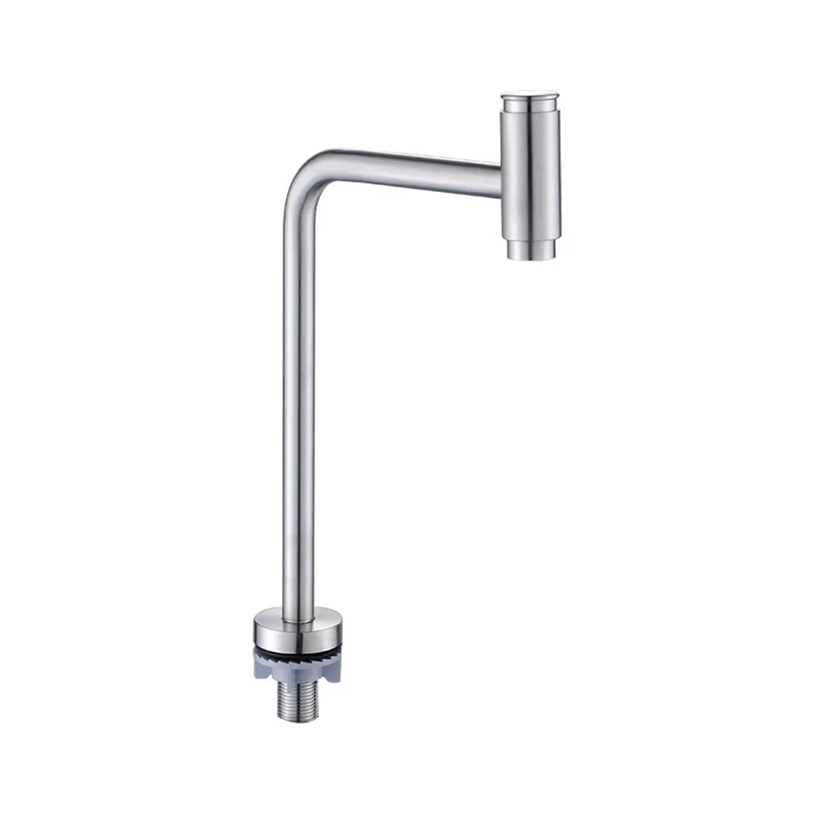 Robinet de cuisine anti corrosion en inox 304 pour eau froide de vanité