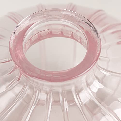 Vase en verre ornement rétro transparent pour art floral de salon