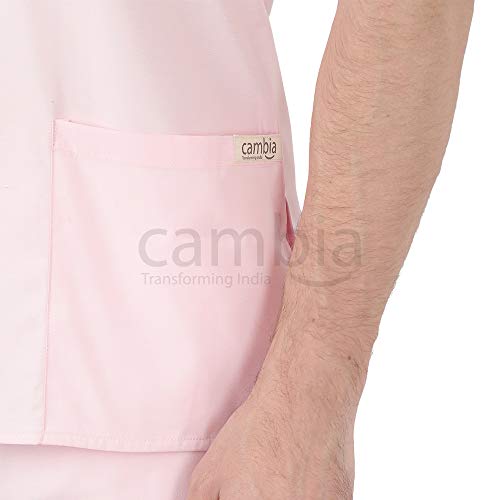 Image of Cambia Scrub Suits for Doctors Men /OT Dress Unisex (L, Pink)