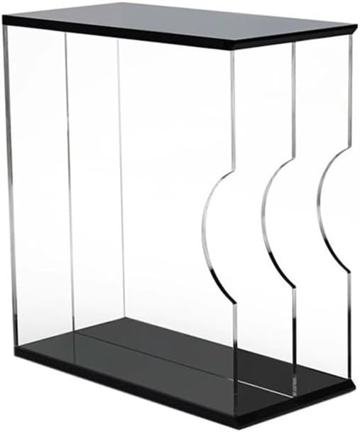 Cd Rack Double Compartment Vinyl Record Storage Rack, Table Acrylic Cd Album Display Shelf,
