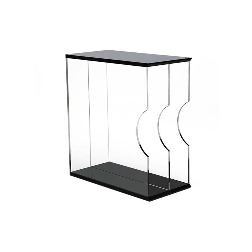 Estante para CD expositor de discos de vinilo de mesa y soporte organizador de acrílico transparente