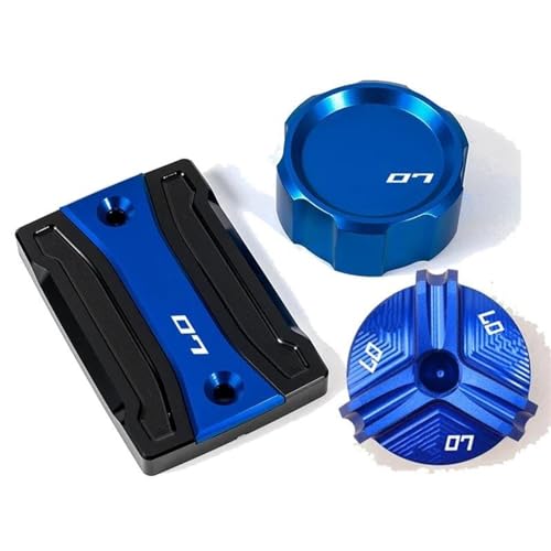 Tapa de cilindro MT07 anodizada: set premium de depósitos de freno y aceite 2014-2020 3