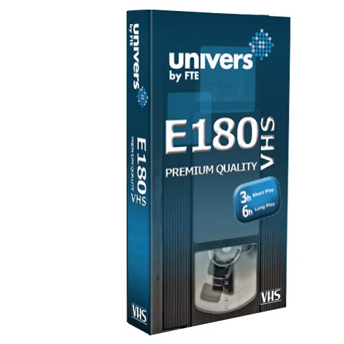 Univers by FTE Maximal Videokassette E180, schwarz Cover
