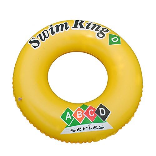 Image of Inflatable Swimming Rings Floater for Kids & Adult| Large Blow-Up Swim Circle Float for Summer Fun| Easy-to-Inflate Floating Tube for Pool Party, Lake, Beach (Multicolor 70 CM)- Pack of 1