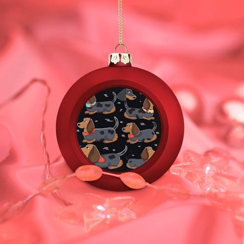 Décorations de Noël teckel résistantes pour éviter la casse des boules - 8