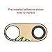 Perzework 2 Pcs OEM Back Rear Camera Lens Glass Replacement for iPhone 8 Plus and 7 Plus with pre-Installed Adhesive and Reparing Toolkit