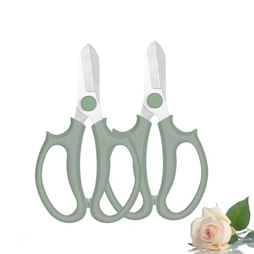 Tijeras para flores Leize acero inoxidable premium grueso
