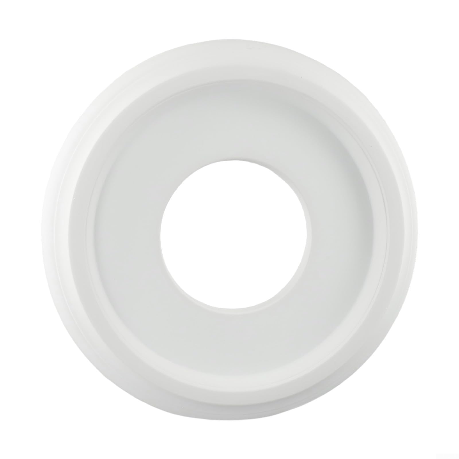 Feegow 1Pack Split Lighting PU Ceiling Medallion - Ceiling Medallion Lighting Medallion Ceiling Cover Plate, Ceiling Light Trim Covers Plate