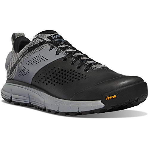 Danner Trail 2650 3â€ Full Grain Leather Mens Hiking Shoes - Lightweight and Breathable Trail Hiking Shoes with 8mm Drop, EXO Heel Retention System, and Vibram Sole with Megagrip, Dark Shadow - 8.5 D