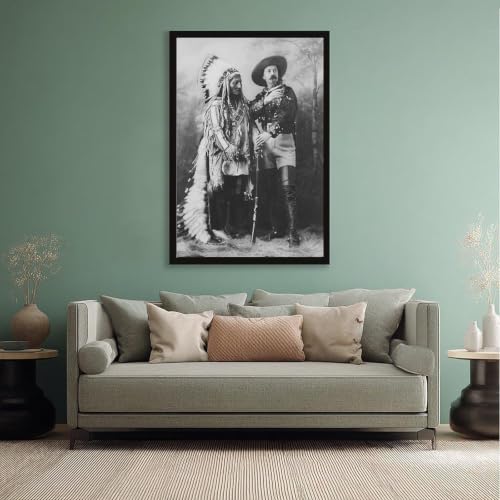 Affiches taureau et buffle de 1897 : solution déco murale sans cadre lourd à fixer - 5