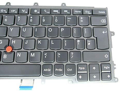 KBR Replacement Keyboard Without Backlight Compatiblw with Thinkpad X230S X240 X240S X240I X250 X260 Laptop US Layout - Thumbnail 3