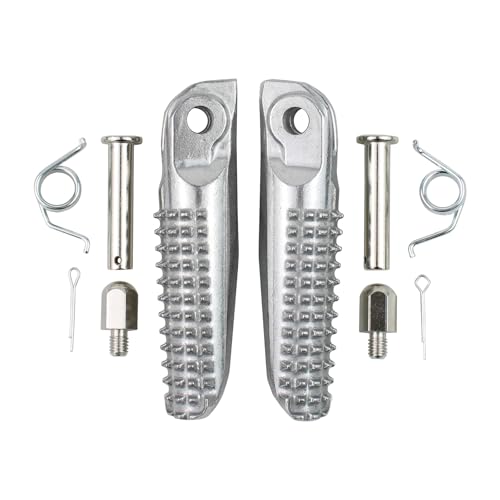 DriveFix Front Rider Driver Fußrasten Fußrasten für Yamaha MT09 2021-2025, MT-09 SP 2021-2024, XSR900 2022-2024, YZF R7 2022-2025, YZF R9 2025