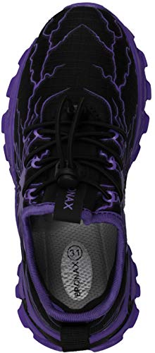 Image of BRONAX Men's Graffiti Personality Sneakers