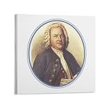 Johann Sebastian Bach Poster 2, dekoratives Gemälde, 