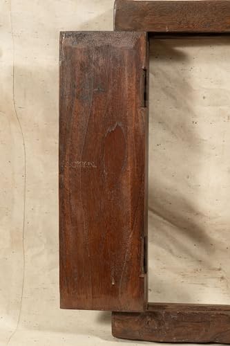 Biscottini Innentür Fenster L45XPR8XH61 CM - Holztür - Türen für Innen und Außen - Wohnkultur