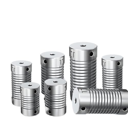 Coupleur D26L55 en alliage de zinc à haute flexibilité pour encodeur rotatif - 3