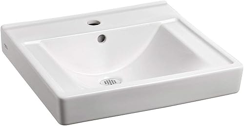 Vista 15 de American Standard 9024008EC.020 Decorum - Lavabo de baño con Everclean y centros de 8 pulgadas, color blanco