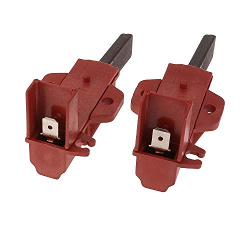 2x Kohlebürsten Motorkohlen 5x12,5x32mm mit Halter für Welling-Motor wie Samsung P1491 P1291 P1205 P1253 P1443 WFB125 WFB126 WF1474 P1281 P1481