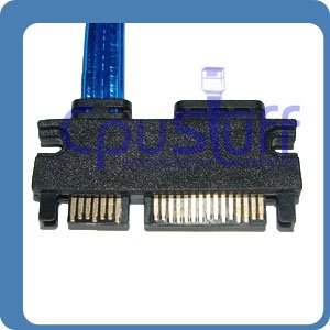Cable SATA 22 pines a panel ESATA 12 pulgadas miniatura 2