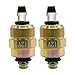 ZUDKSUY 2 Pack 12V 3903575 Diesel Fuel Shut Off Solenoid Valve Fit for Cummins 5.9L 1988-1993 VE Pump 146650-0720, 0330001015.