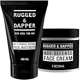 RUGGED & DAPPER Hydration Daily Face Moisturizer and Night Cream Bundle