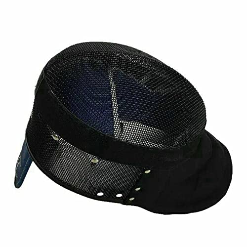 HIXEL Fencing Coaches Helmet Fencing Hat 350N Fencing Training Equipment Adult Fencing Training Equipment(Black (Dismantling),Small)