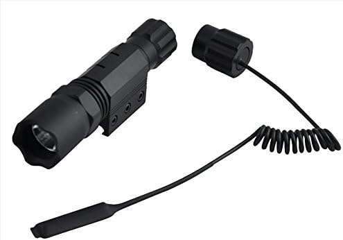 Tactical Flashlight with Singe Ring Ultra Bright 260 Lums with Cree R2 Bulb (Pica tinny)