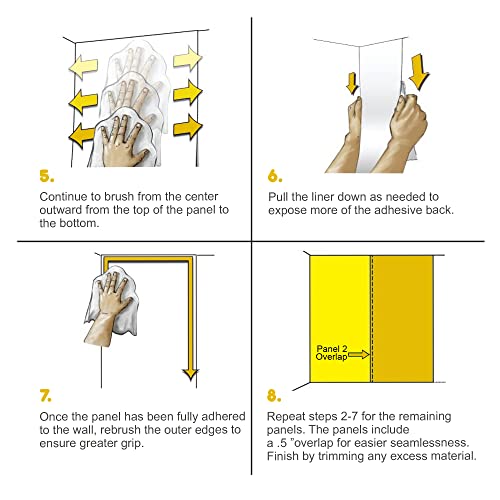 IDEA4WALL Wall Murals for Bedroom Dream Castle Large Removable Wallpaper Peel and Stick Wall Stickers - 66x96 inches