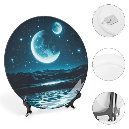 Plato Decorativo de Porcelana Bone China 6 pulgadas miniatura 4