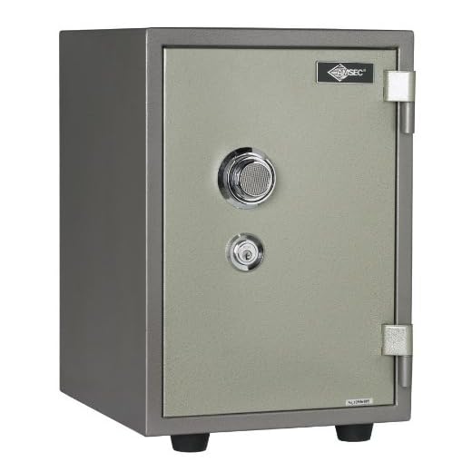 American Security Products U.L Listed 1 Hr Fire Combo Safe (OD 19 1/8x13 1/2x15 11/16, 126-Pounds)